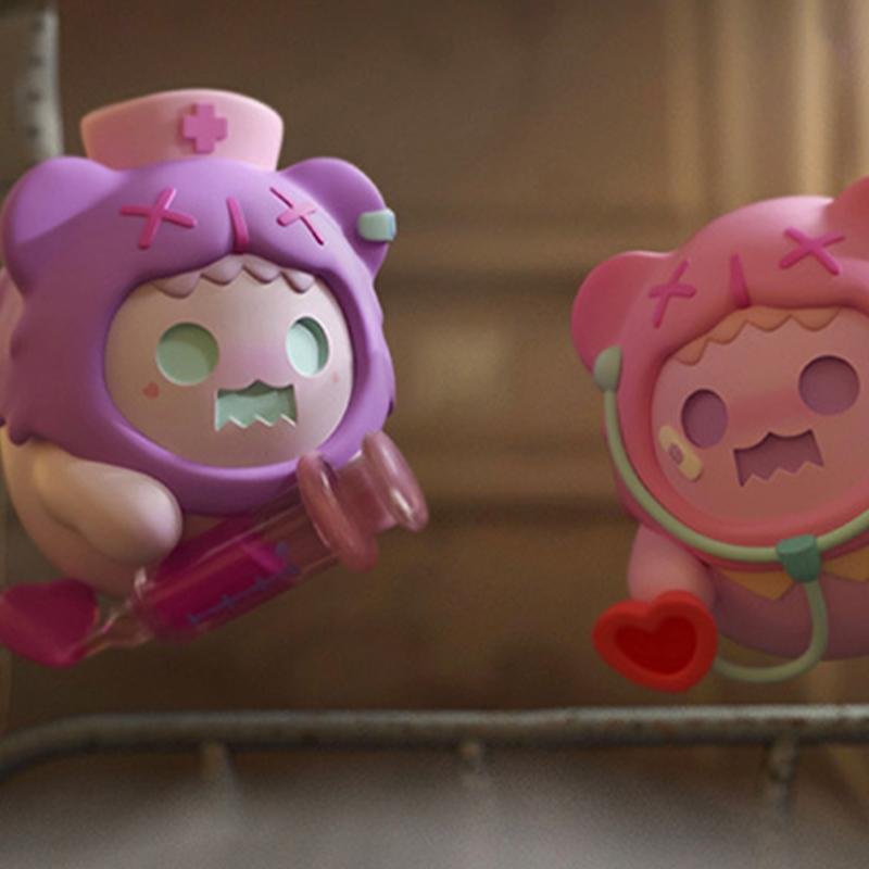Love And Death Ghost Bear Blind Box