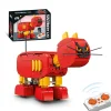 Tom and Jerry Electric Remote Control Mechanical Cat MOC Building Block Model Toy