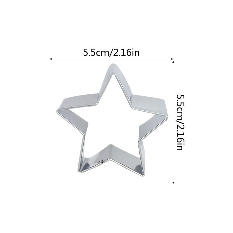 Eid Mubarak Cookie Cutter Set Moon Star Biscuit Mold DIY Cake Baking Tools Ramadan Kareem Islamic Muslim Party Home Decorations