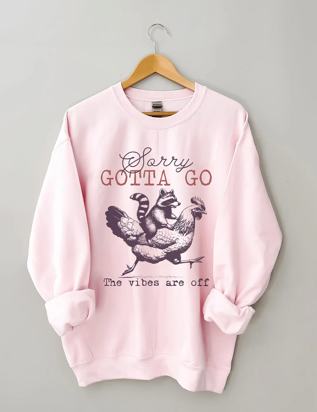 Sorry Gotta Go The Vibes Are Off Sweatshirt
