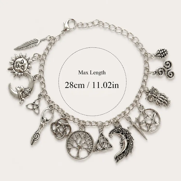 Mystic Symbol Charm Bracelet