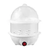 110V/220V Electric Egg Boiler 3-Layer Automatic Corn Steamer Rapid Heat Poacher