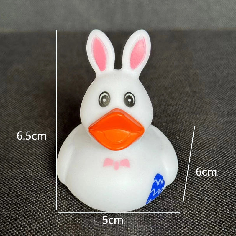 20 Pieces Floating Toy Easter Duck Vinyl Toys