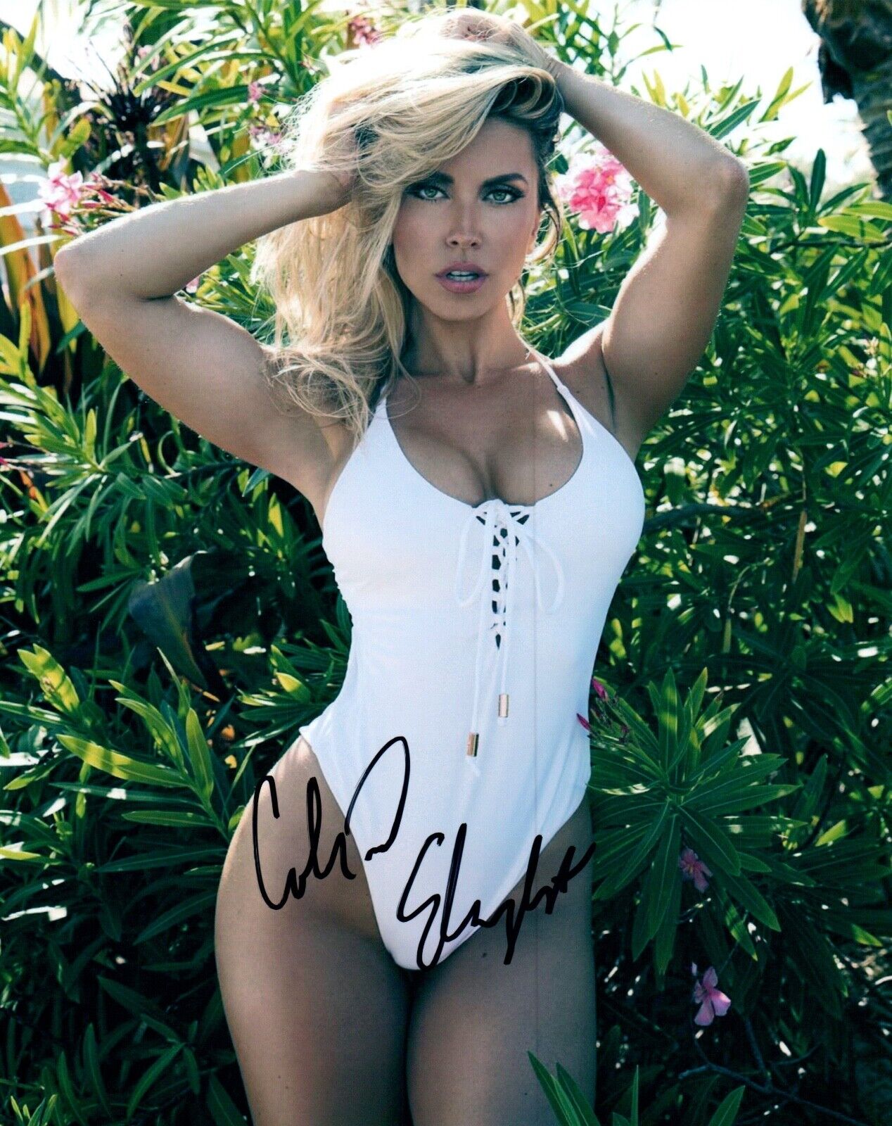 Colleen Elizabeth Signed Autographed 8x10 Photo Poster painting Hot Sexy Fitness Model COA