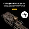 Modbutton Remote Pressure Switch with Mount Kit for PEQ M-LOK Picatinny Rail