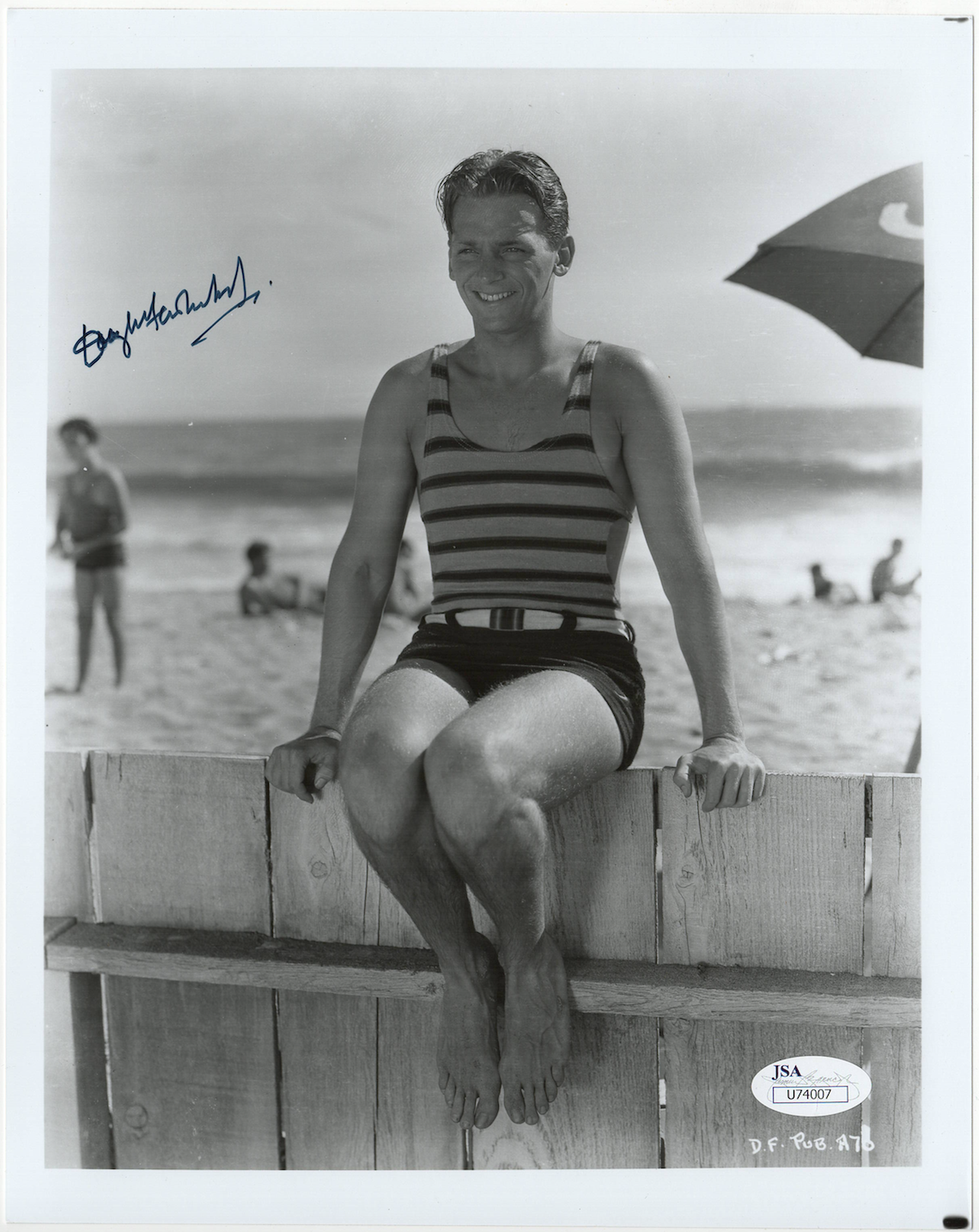 Douglas Fairbanks Jr signed autographed 8x10 Photo Poster painting! RARE! JSA COA! 2328