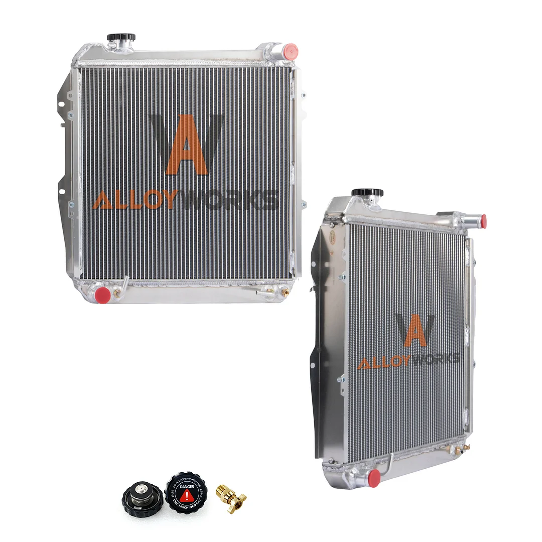 Alloyworks 4 Row Aluminum Radiator For 1988-1995 Toyota 4 Runner Pickup Truck 3.0L V6