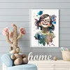 【Clearance Sale】Little Girl Wearing Glasses-Paint by Numbers Acrylic Painting 40*50CM