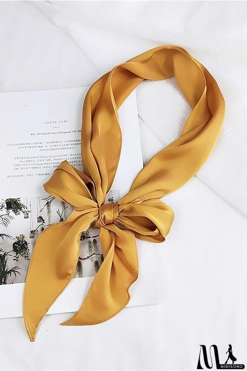 MidiSono - Solid Ribbon Scarf