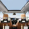 4-In-1 Car Seat Back Storage Bag with Tissue Cup Holder Hanging Hooks Organizer