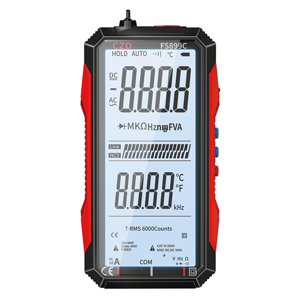 Digital Multimeter Voltage Tester Meter Auto Range LCD Backlight w/ Buzzer от Cesdeals WW