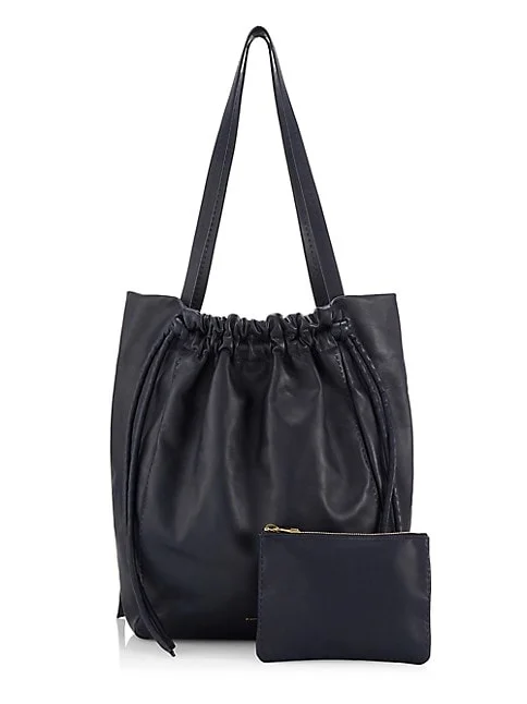 Proenza Schouler Drawstring Leather Tote