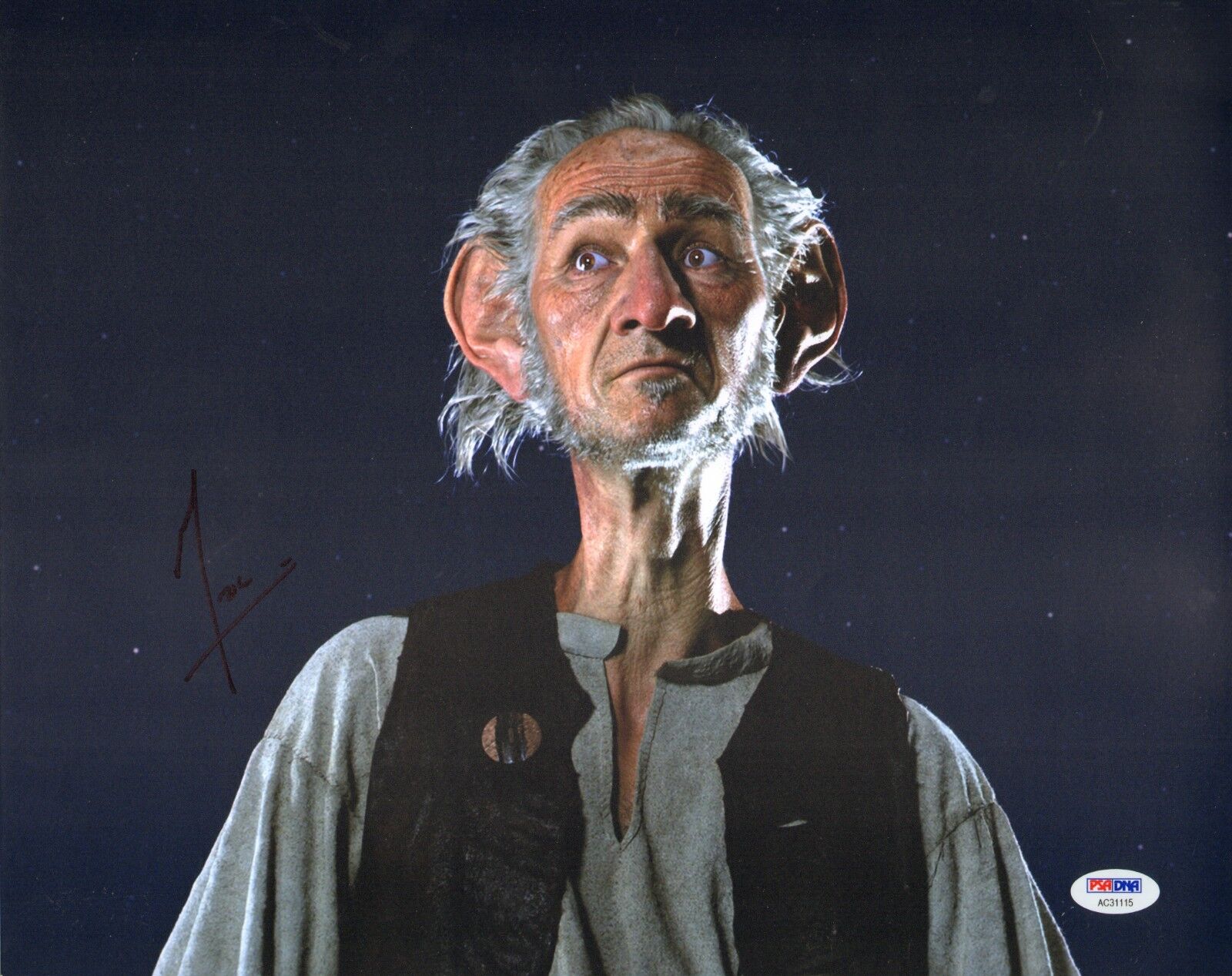 Mark Rylance Signed 11x14 Photo Poster painting PSA/DNA COA Disney The BFG Picture Autograph