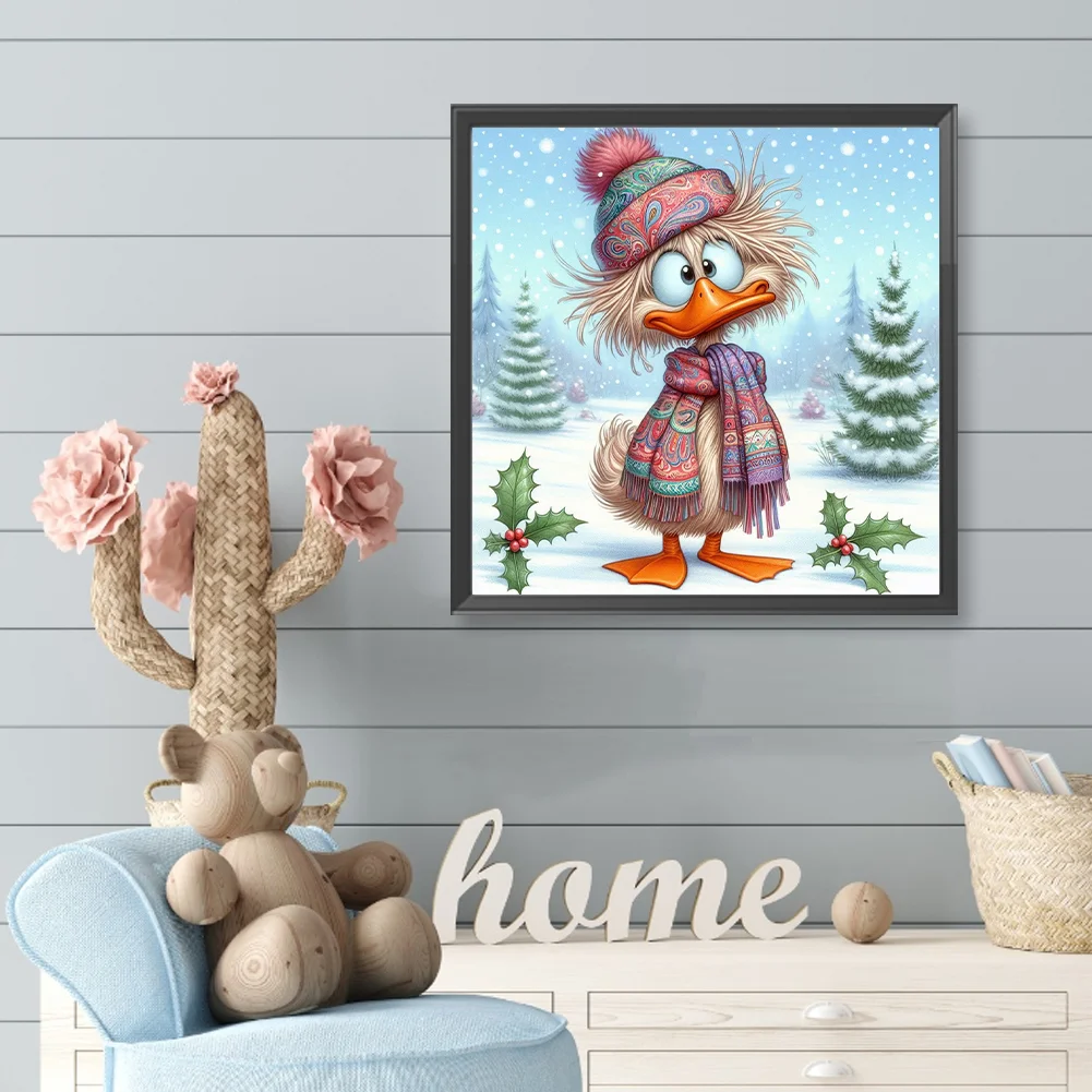 Diamond Painting - Full Round Drill - Duck(Canvas|40*40cm)