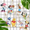 8pcs Mickey doppelseitig - 5d DIY Craft Schl&uuml;sselanh&auml;nger