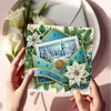 6Pcs Diamond Painting Christmas Greeting Cards Congratulations Cards & Gifts