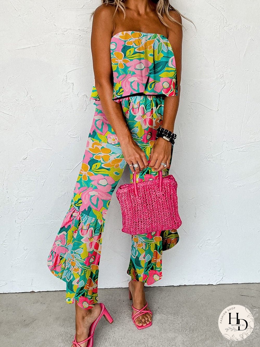Summer Ruffle Jumpsuit