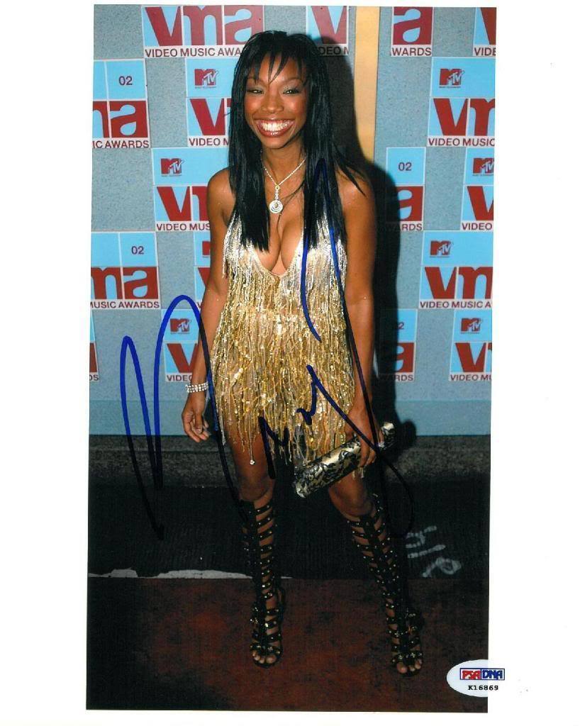 Brandy Norwood Signed Authentic Autographed 8x10 Photo Poster painting (PSA/DNA) #K16869