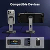 Adjustable Stand for Nintendo Switch 2/Steam Deck with Built-in 6-in-1 Hub