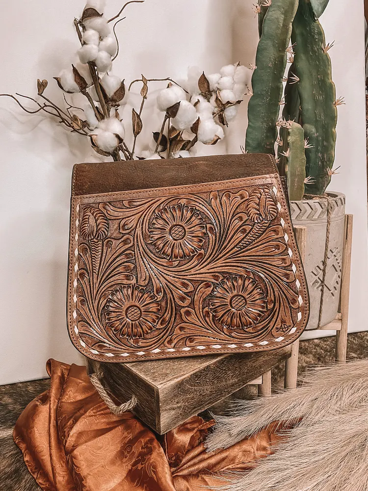 The Midland Buckstitch Purse