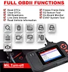 LAUNCH Creader VII+ Auto Code Reader OBDII/EOBD Auto Scanner Lifetime Free Update
