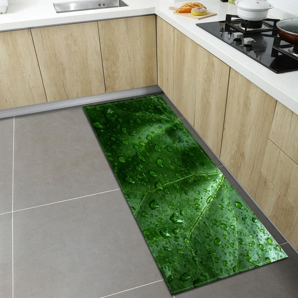 Modern Kitchen Mat Home Entrance Doormat Living Room Bedroom Children's Floor Decoration Carpet Hallway Bathroom Anti-Slip Rug