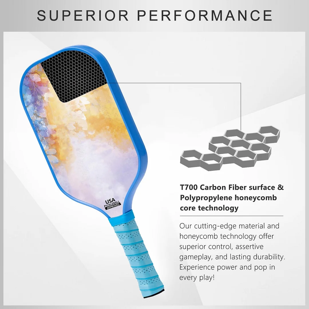 Original Paddle (16mm) T700 Sandblasted Carbon Fiber-Artistic Edge Paddle