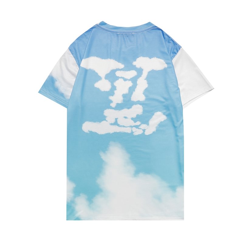 LV clouds T-shirt – circles brand