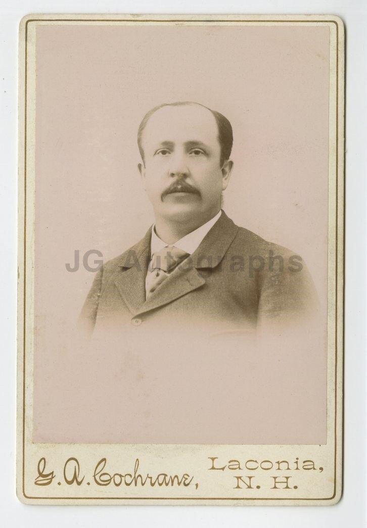 19th Century Gentleman - Laconia, NH - Cabinet Card Photo Poster paintinggraph