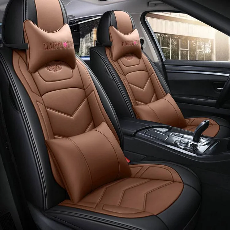 Universal PU Leather Car Seat Cover Front Seat