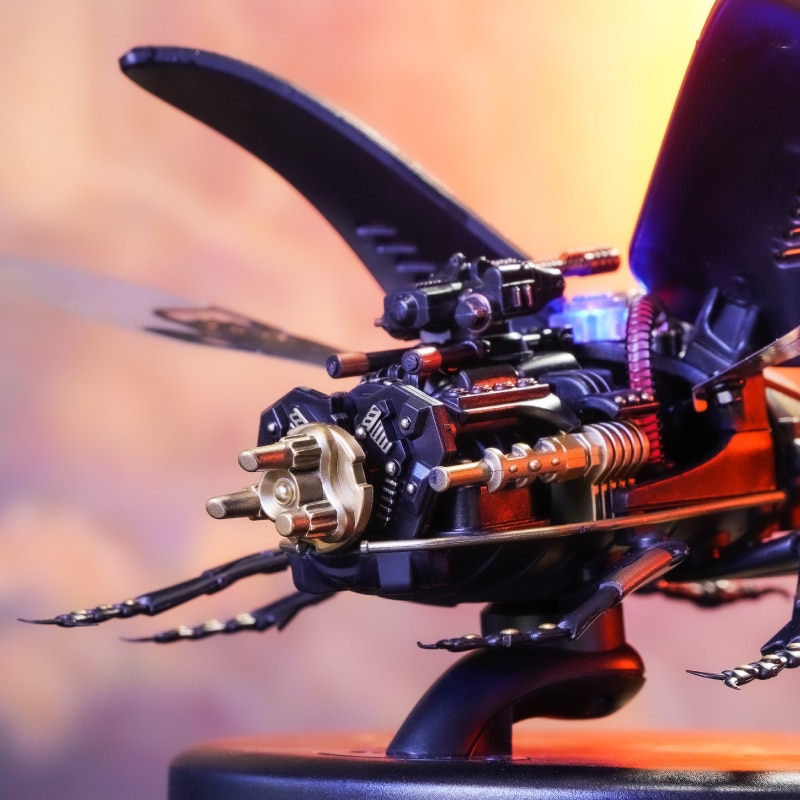 Tegooe DIY Mechanical Organism 3D Puzzle - Steampunk Insect Model Kit