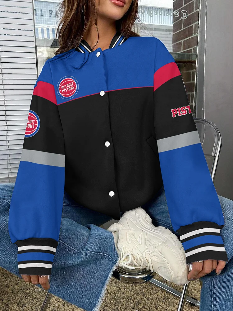 Detroit Pistons Limited Edition Full-Snap Casual Jacket