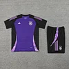 2024 Germany pre-match training Purple Shirt+Shorts 1:1 Thai Quality