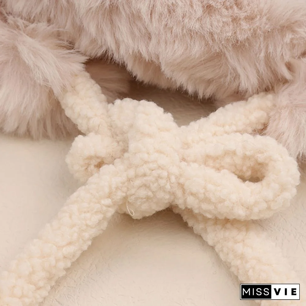 Cartoon Bunny Ears Fleece Hat