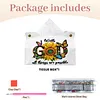God Sunflower DIY PULeather Diamond Painting Tissue Box for Adults Beginners Large Size Diamond Art Paper Storage Holder for Living Room Bedroom Bathroom Table Decor