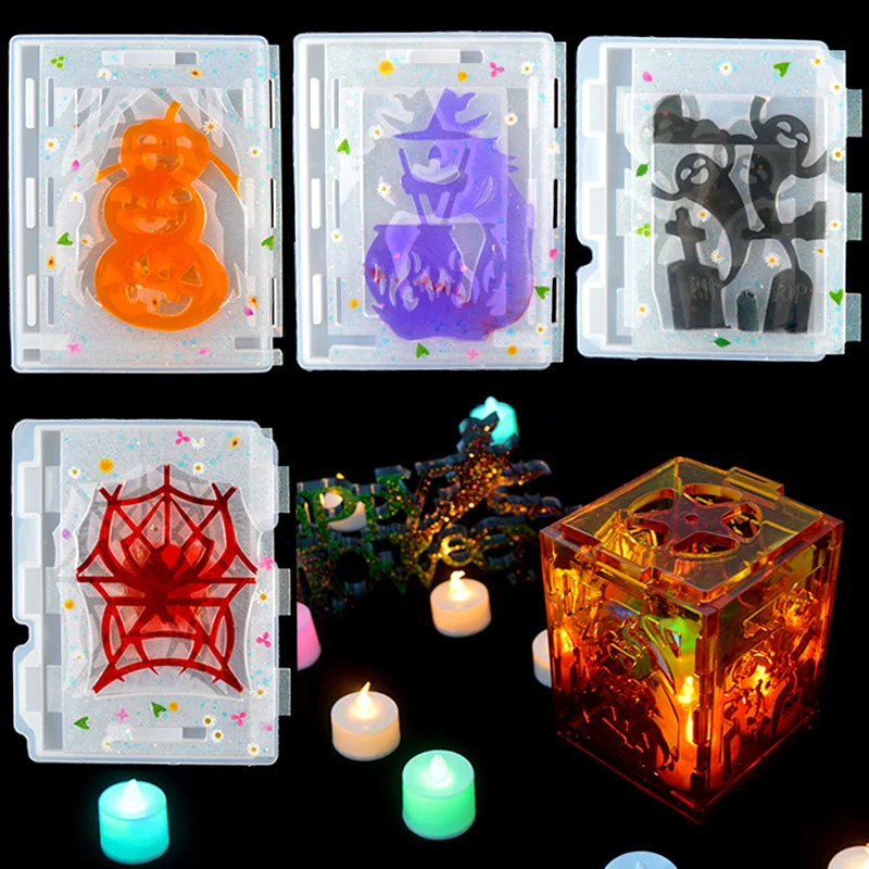 Halloween Lantern Resin Mold