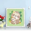 >SALE<5D DIY Full Round Drill Diamond Painting Sloth Kit Home Decor Art Craft 15x15cm