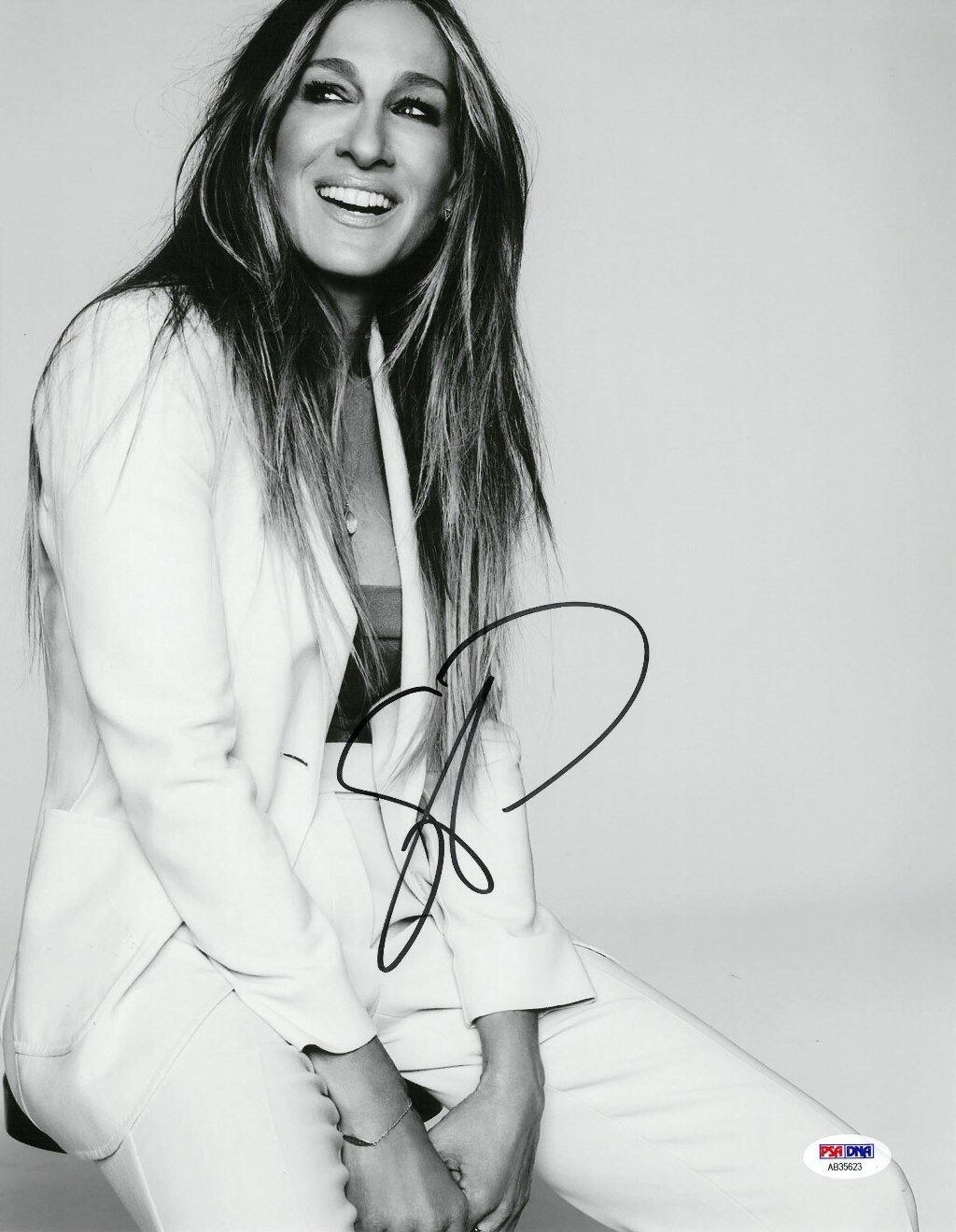 Sarah Jessica Parker Signed Autographed 11x14 B/W Photo Poster painting PSA/DNA #AB35623