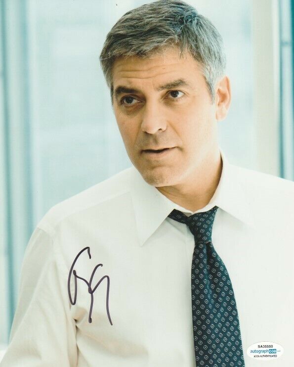 GEORGE CLOONEY SIGNED MICHAEL CLAYTON