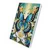 2pcs DIY 5d Diamond Painting Acryl Schmuckschatulle Kit für Erwachsene (Schmetterling)