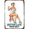 Pin Up Girl - Vintage Metal Signs - 20*30cm/30*40cm
