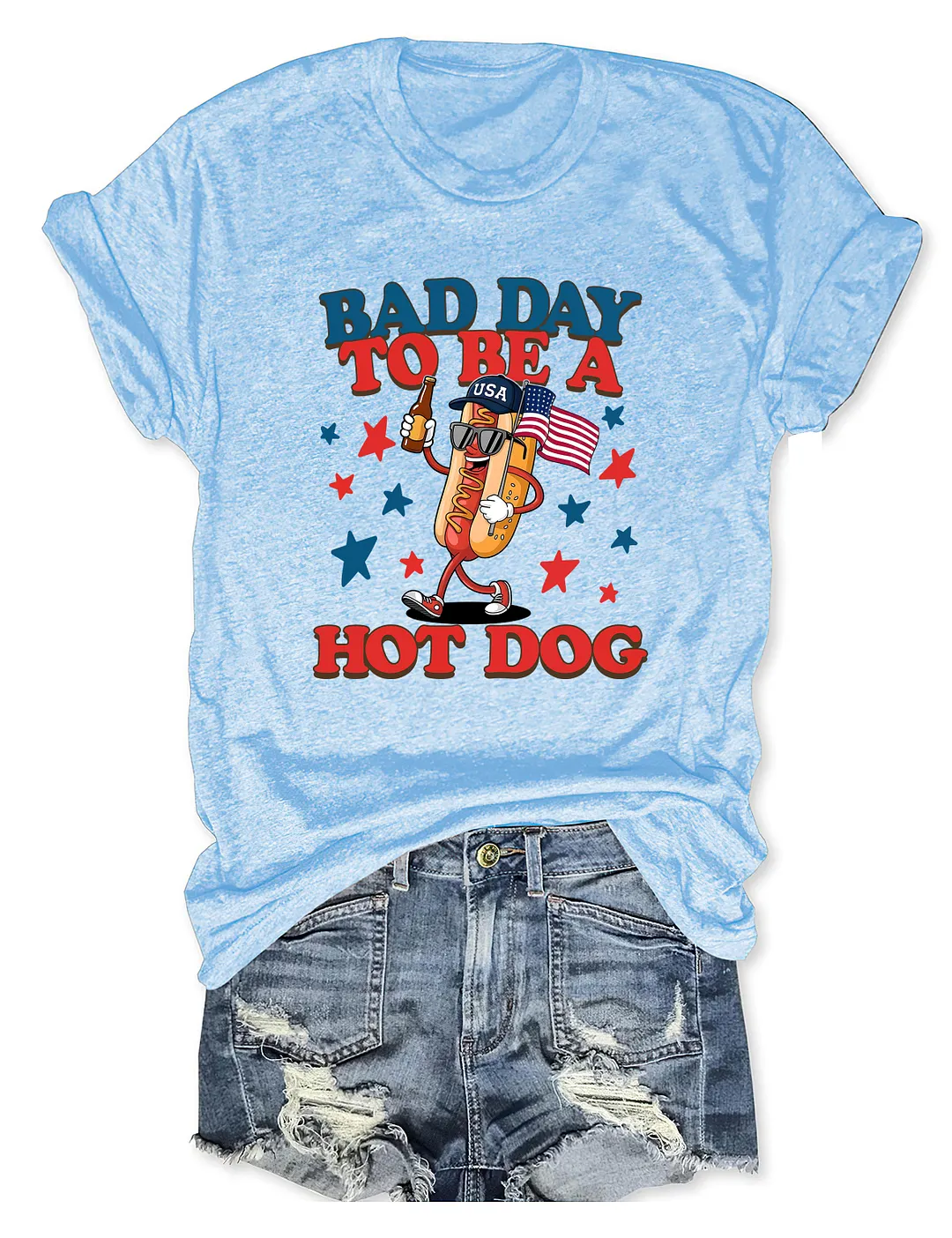 Bad Day to Be a Hot Dog T-shirt