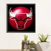 Diamond Painting -DIY Round Drill Chicago Bulls