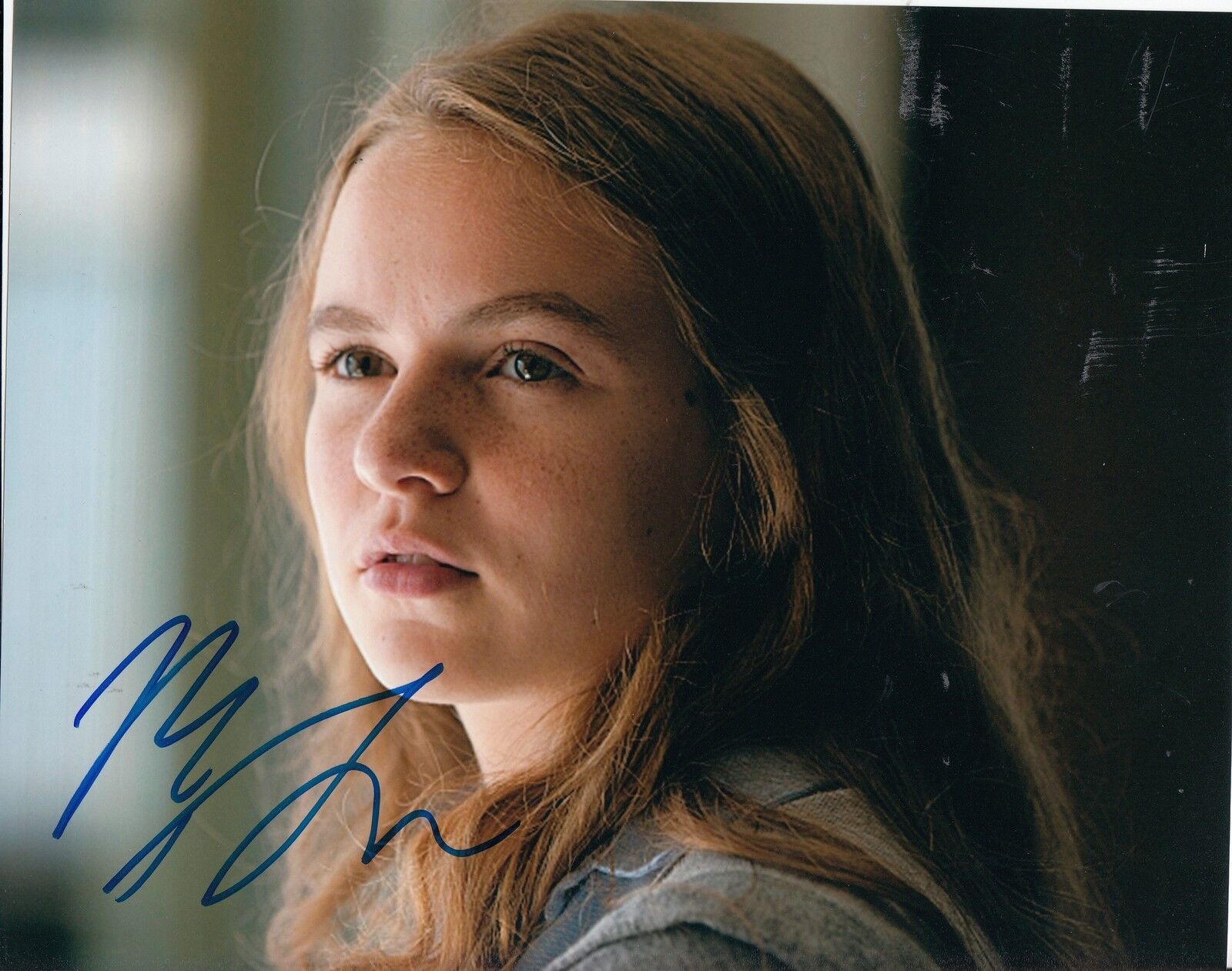 MORGAN SAYLOR signed *HOMELAND* TV STAR 8X10 Photo Poster painting W/COA DANA BRODY #3