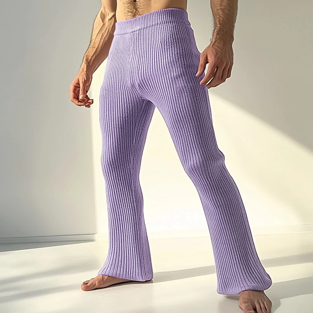 Men's Knitted Trousers-inspireuse