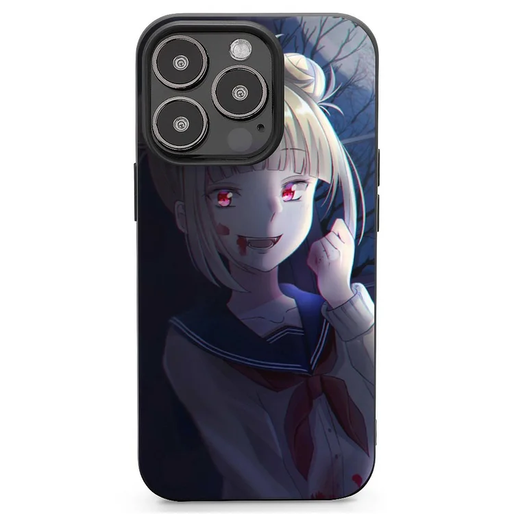 Himiko Toga Anime My Hero Academia Phone Case Mobile Phone Shell IPhone 13 and iPhone14 Pro Max and IPhone 15 Plus Case - Heather Prints Shirts