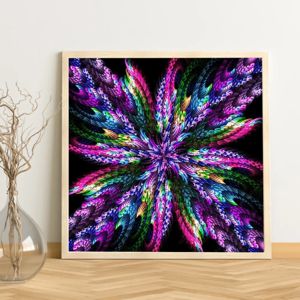 DIY Paint By Number 40*40cm - Kaleidoscope