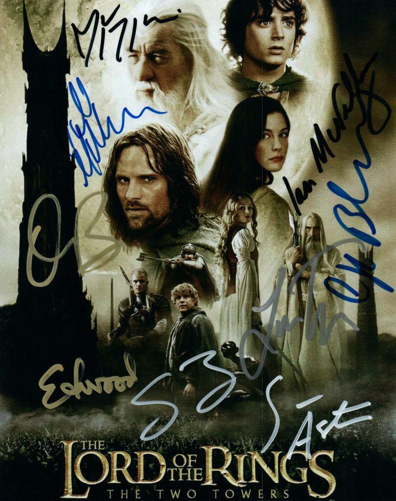 Elijah Wood Bean Astin Bloom Tyler + 4 signed 8x10 Photo Poster painting Pic autographed and COA