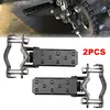 1 Pair Motorcycle Metal Footrests Pedals Rear Pedal Footrest Folding Footpegs