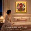 DIY Christmas Pearl Painting Lighted Wall Art ,Diamond Painting LED Picture with Inner Frame, Handmade Beaded Christmas Decor with Warm Glow Lights, Holiday Home Decoration Gift for Living Room Bedroom
